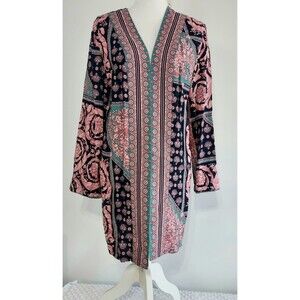 Vintage Ms Choice Dress  Women's Jacket Sz 14 Paisley Blazer Shacket Spring Coat